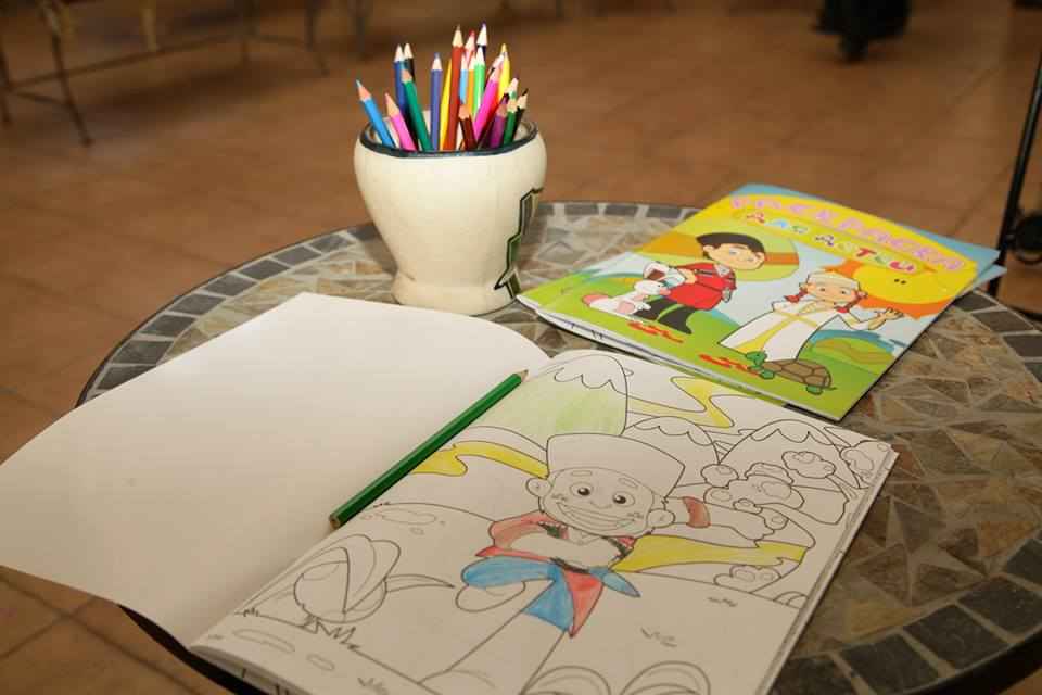 В КБР выпустили раскраску для детей в национальном стиле