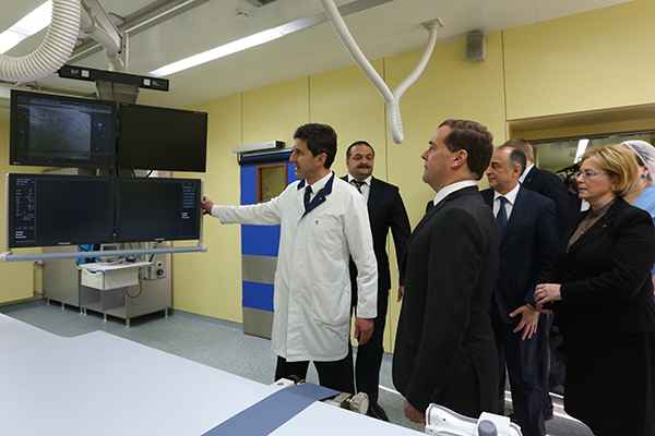 Премьер-министр РФ посетил республиканскую клиническую больницу в Нальчике 