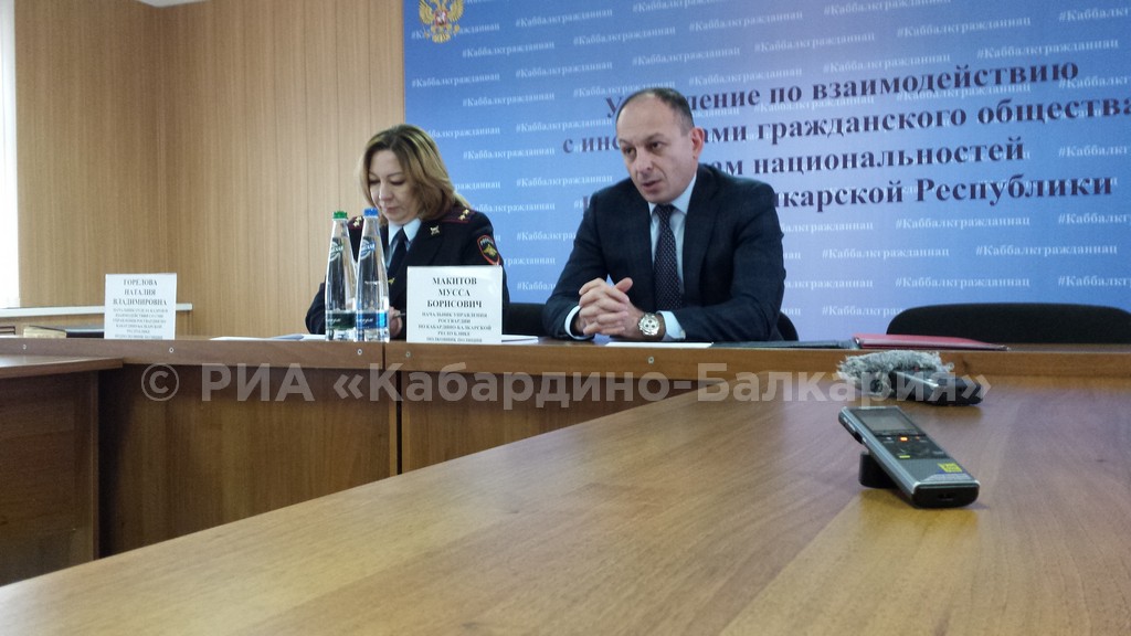 Руководитель Росгвардии в регионе провел пресс-конференцию в РИА «Кабардино-Балкария»