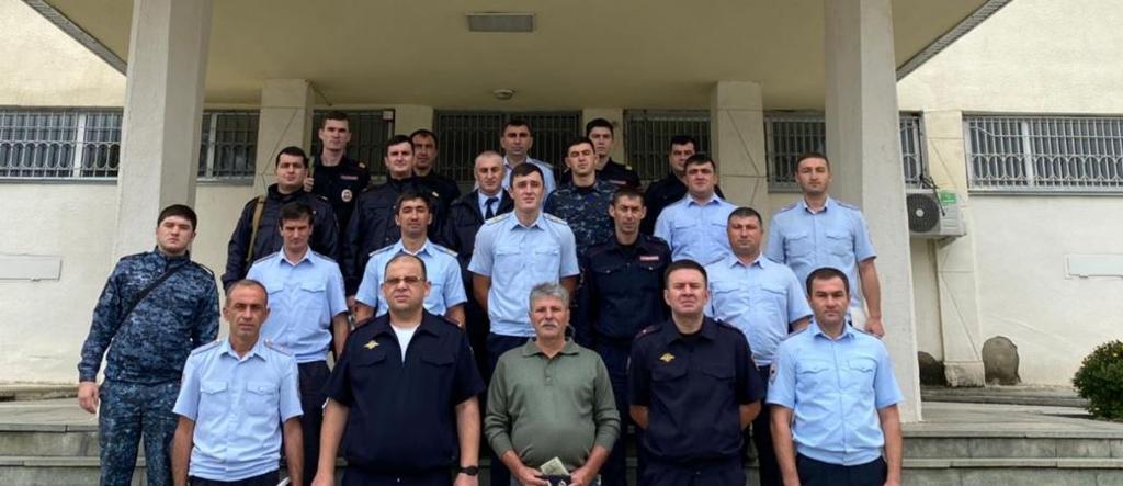 Полицейские Урванского района торжественно проводили на пенсию своего коллегу  