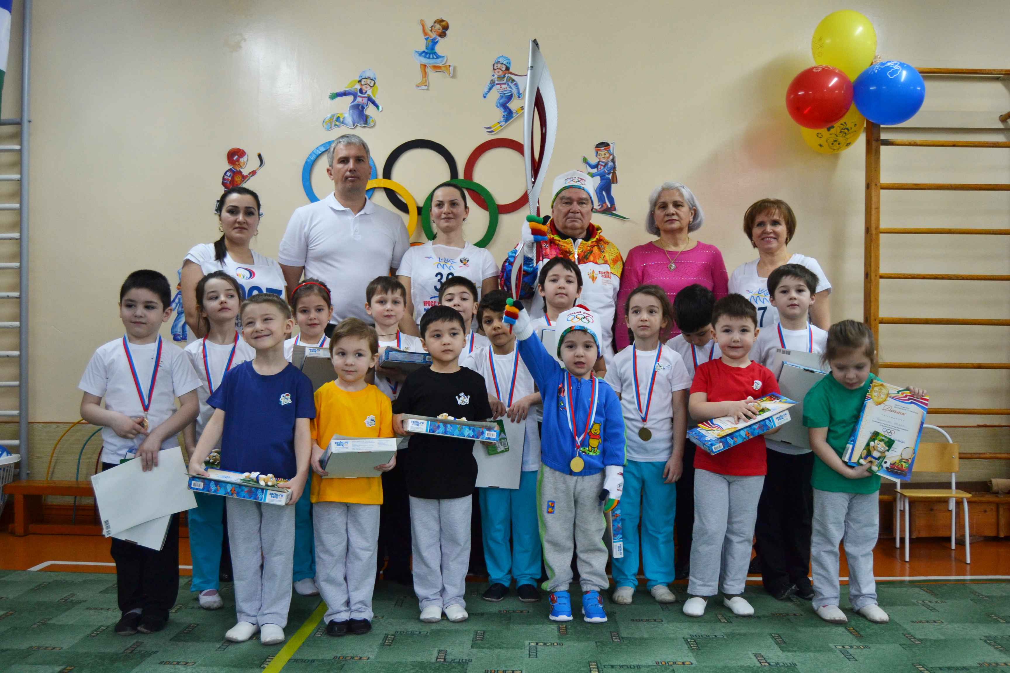 Олимпийское движение в детских садах Нальчика