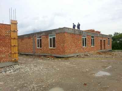В Кишпеке строится детский сад