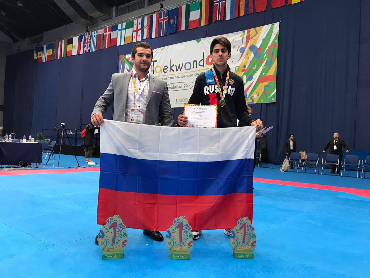 Амран Лиев выиграл первенство Европы по тхэквондо