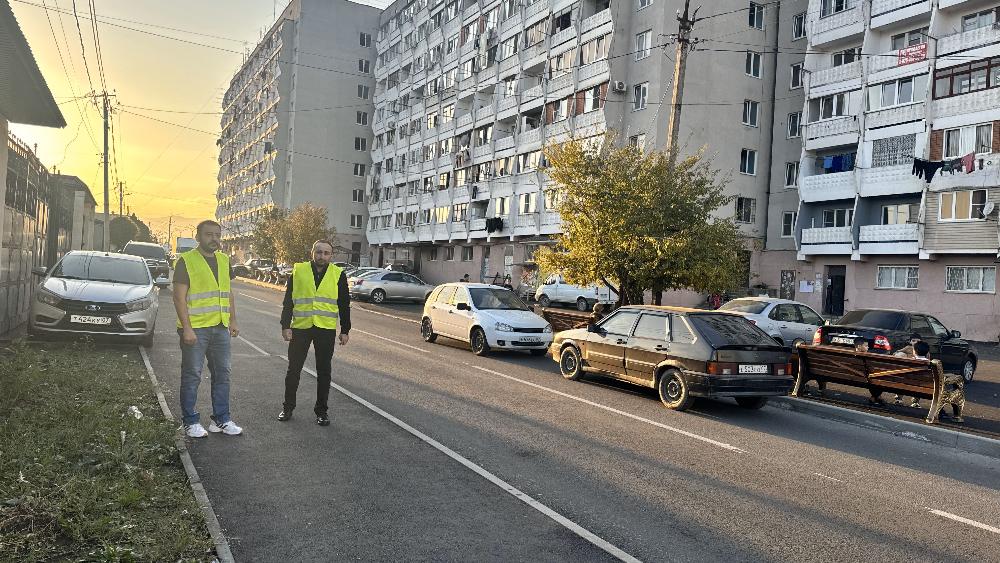 Общественники проверили ремонт переулка Юности в Нальчике