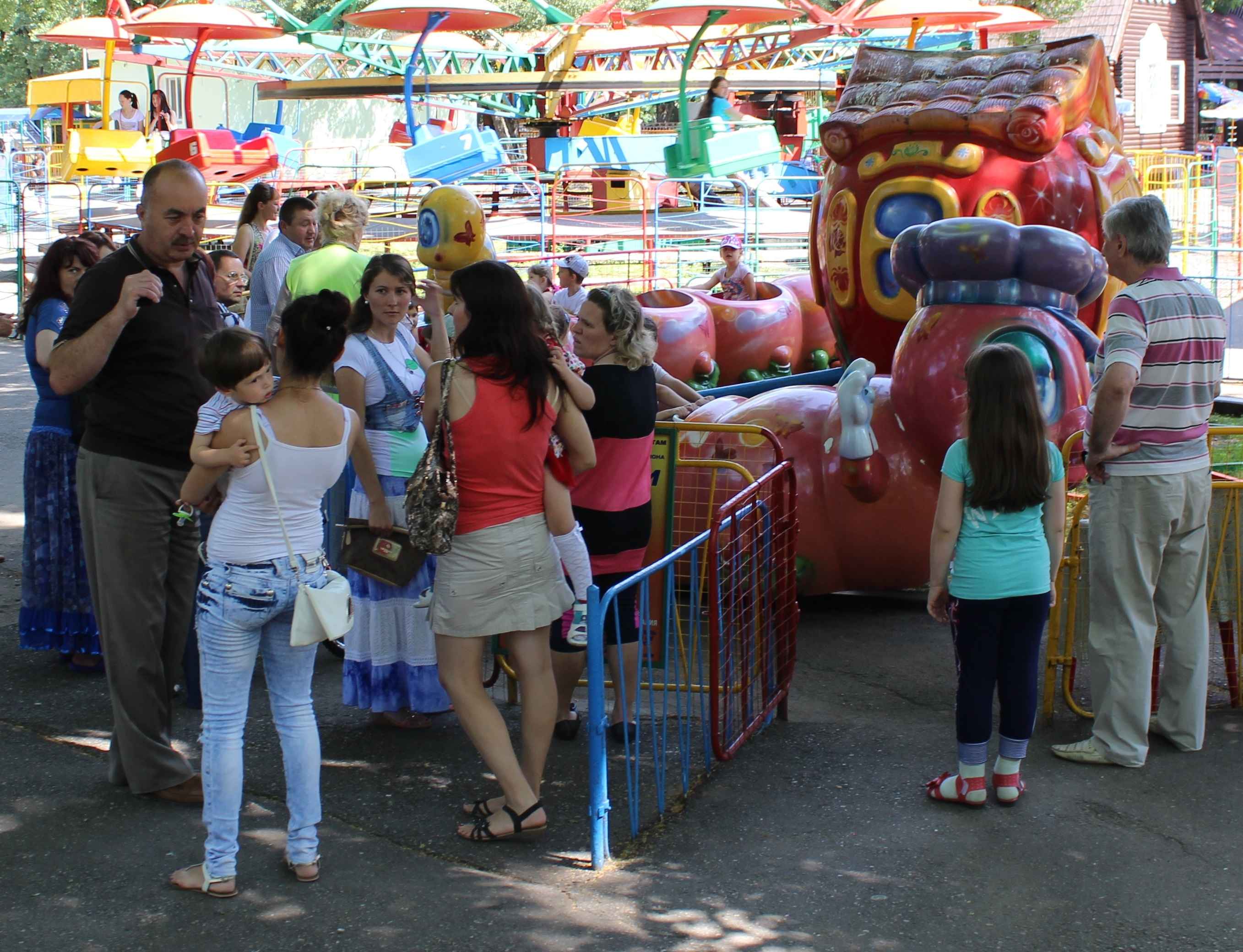 Нальчикский парк устроил праздник украинским беженцам