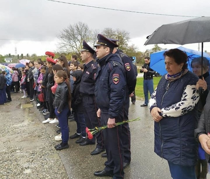 В Черекском районе увековечили память погибшего полицейского