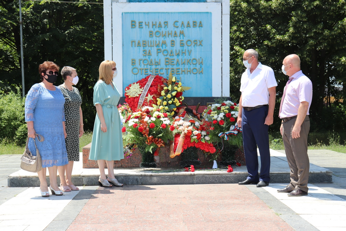В Майском почтили память погибших в годы Великой Отечественной войны