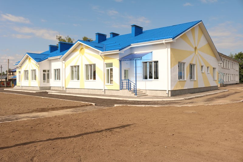 В Терском районе завершается строительство двух дошкольных блоков