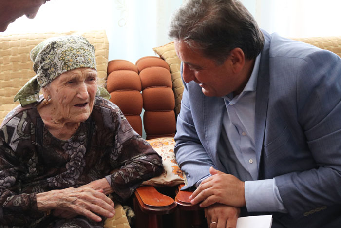 Жительнице селения Арик из КБР исполнилось 100 лет