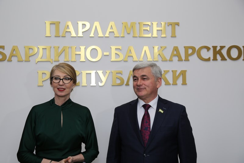 Руководители парламентов Кабардино-Балкарии и Ингушетии встретились в Нальчике