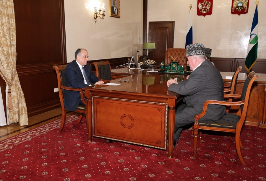 Глава КБР встретился с председателем Координационного центра мусульман Северного Кавказа 
