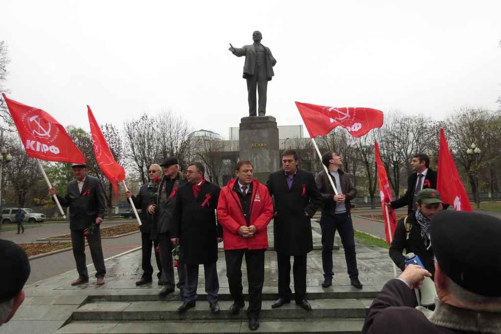 В Нальчике вспоминали Ленина и революцию