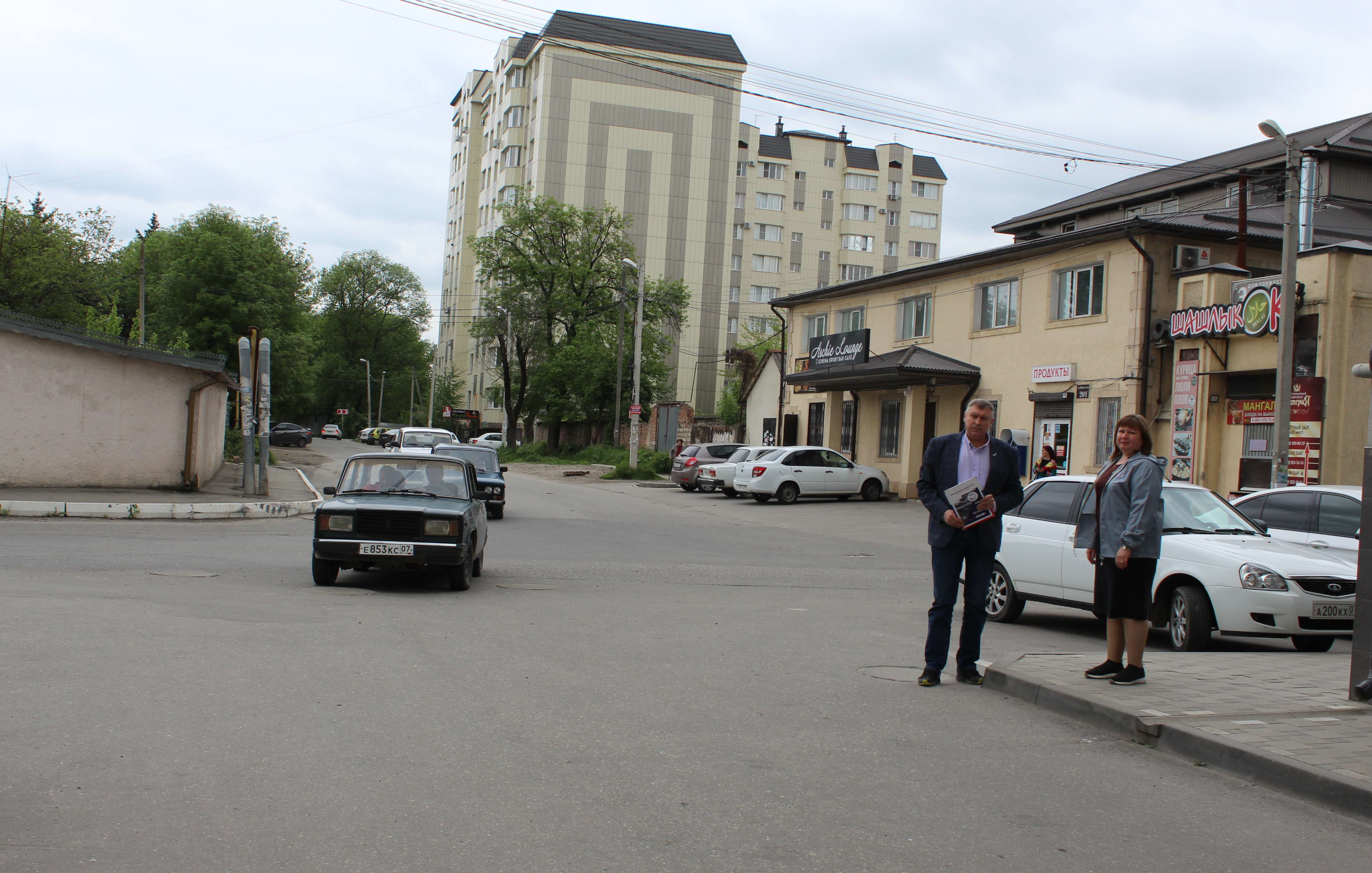 Активисты Нальчика наблюдают за состоянием пешеходных переходов