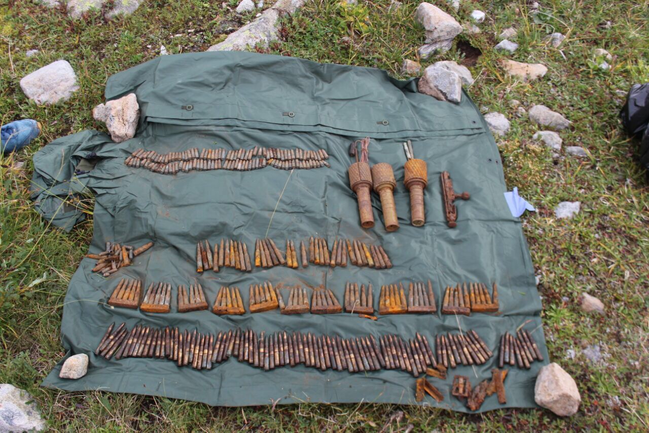 Пограничники нашли в Приэльбрусье останки защитника Кавказа