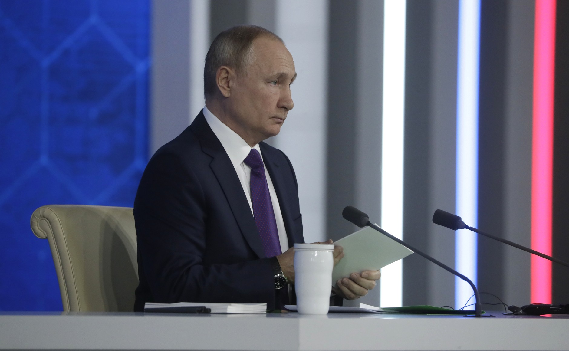 Завершилась ежегодная пресс-конференция Президента России