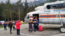  В понедельник вертолеты совершили 18 вылетов в зону ЧС в Приэльбрусье