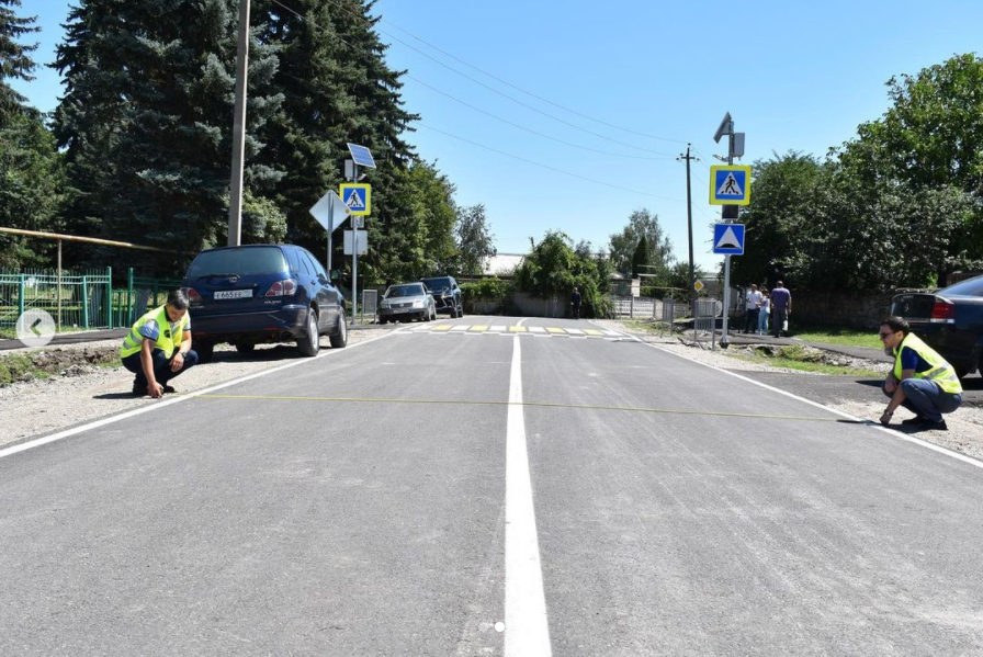 В Заюково завершили ремонт региональной дороги