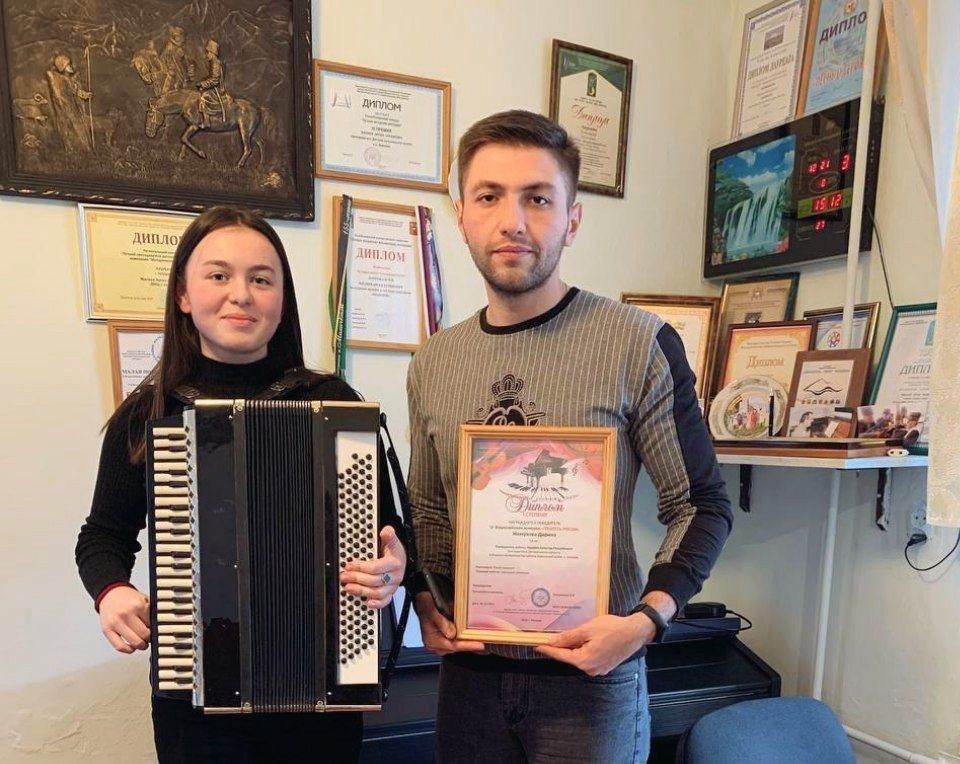 Юная гармонистка из Заюково выиграла всероссийский конкурс