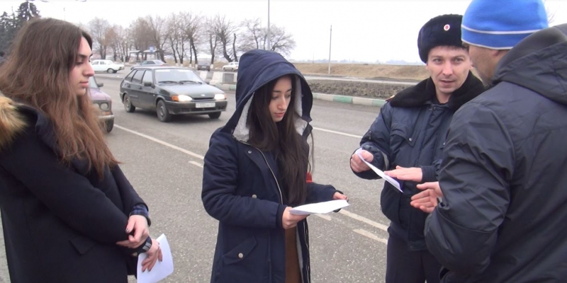 В Нальчике студентов-юристов привлекли к участию в рейде МВД