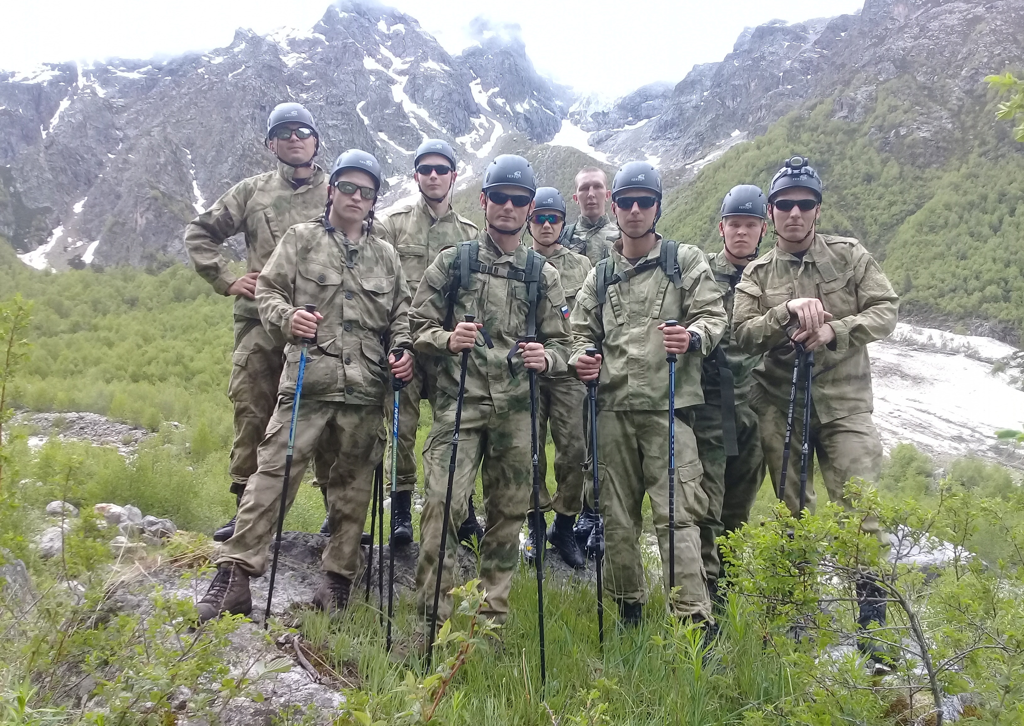 Бойцы Росгвардии тренировались в горах КБР