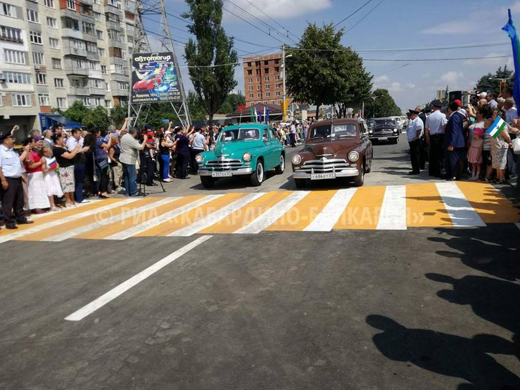 В столице КБР открыли для движения улицу Мальбахова