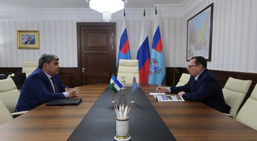 Глава КБР встретился в Москве с Андреем Костюком