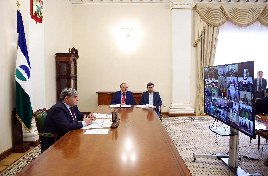 Глава КБР Казбек Коков принял участие в заседании штаба Правительственной комиссии по региональному развитию