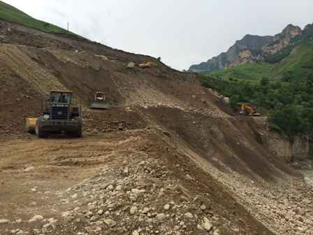 В высокогорных районах Кабардино-Балкарии продолжаются ремонтно-восстановительные работы