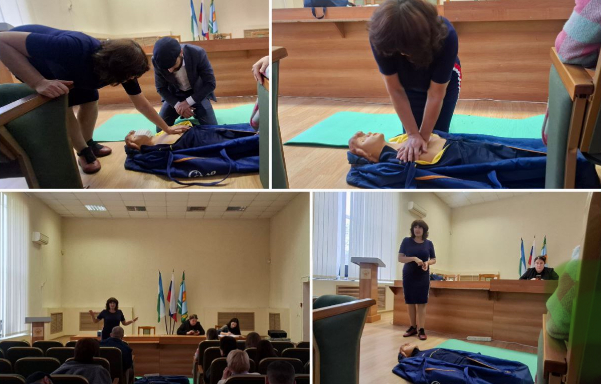 В Майском районе обучают первой помощи