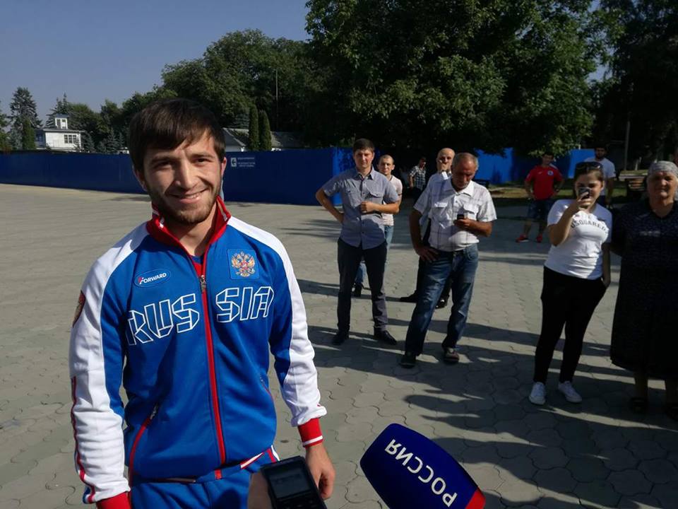 Муртаз Шериев привез в Нальчик золотую медаль