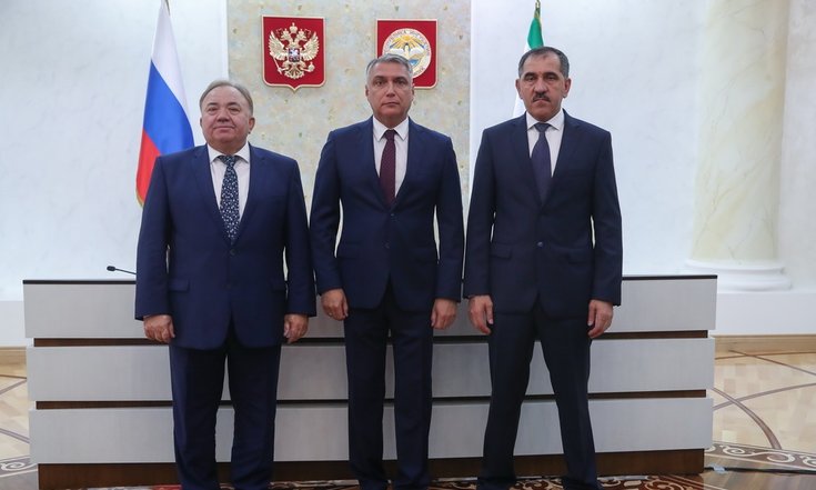 Александр Матовников представил временно исполняющего обязанности главы Республики Ингушетия