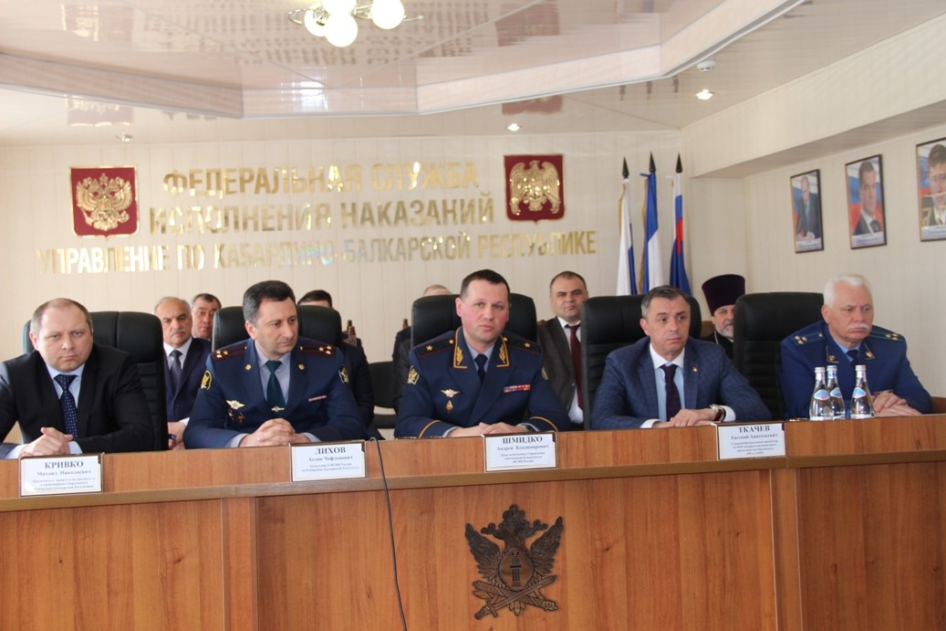 В УФСИН России по КБР состоялось официальное представление нового руководителя