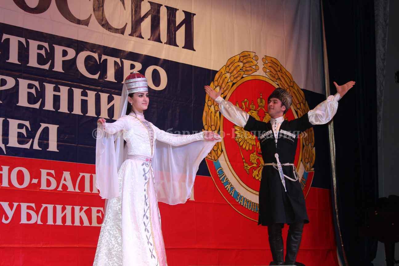 Концерт ветеранов МВД прошел в Нальчике