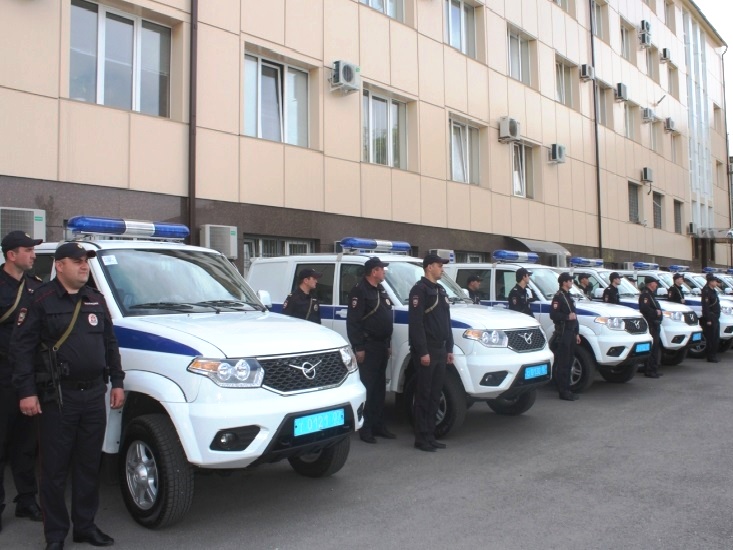Полиция Нальчика получила восемь «Патриотов»