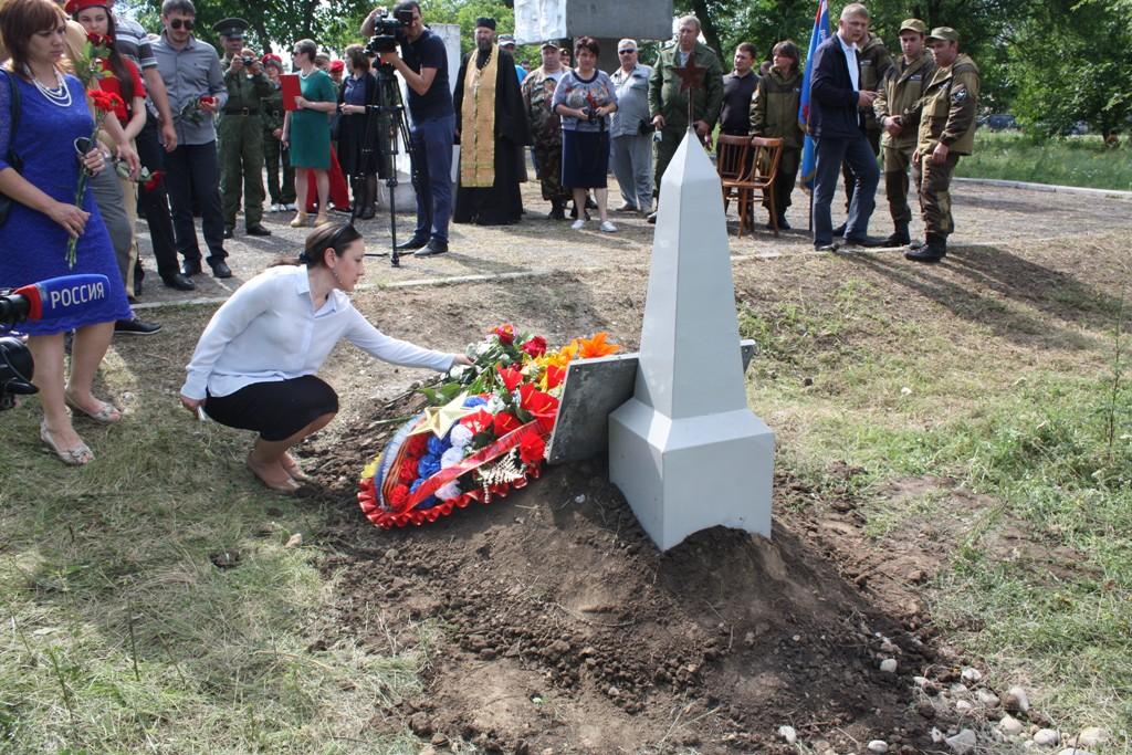 В Майском торжественно перезахоронили останки советских воинов