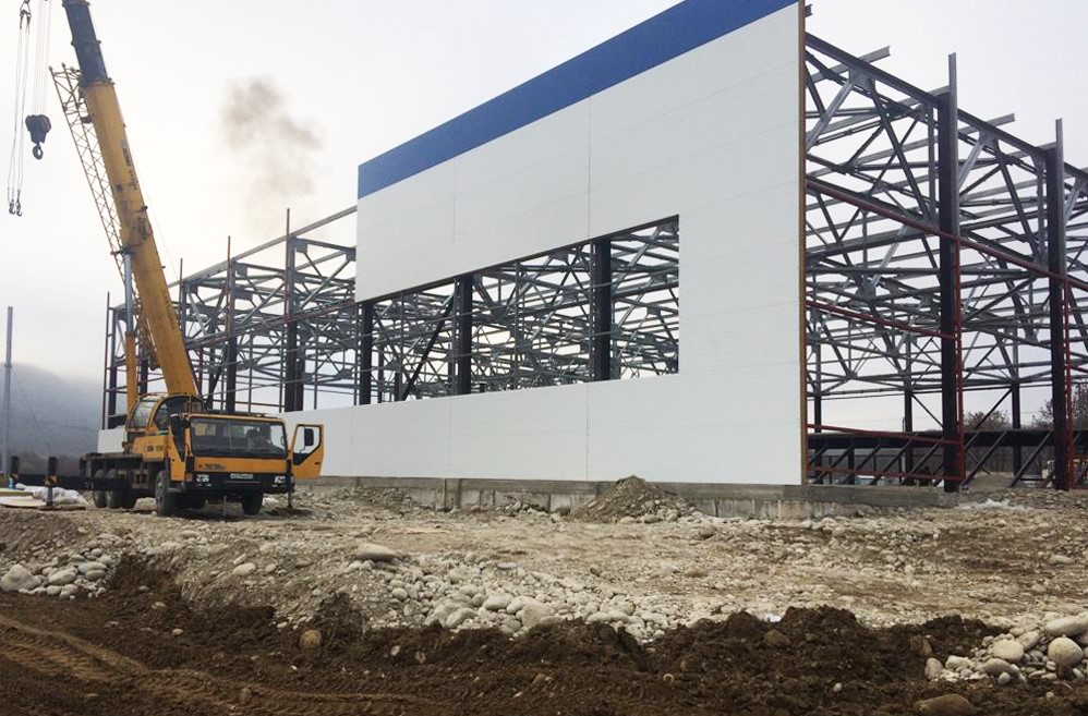 В Кашхатау строят спорткомплекс