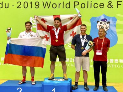 Капитан из Нальчика взял серебро на Всемирных полицейских играх