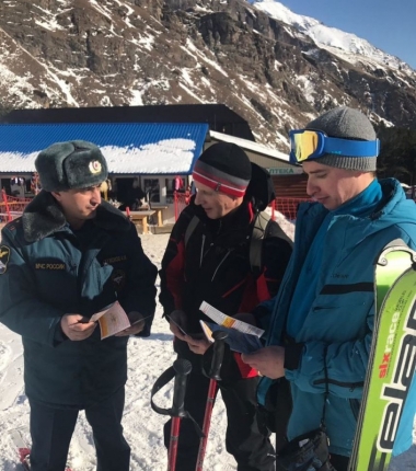 Безопасность на горнолыжном курорте «Приэльбрусье» на контроле МЧС