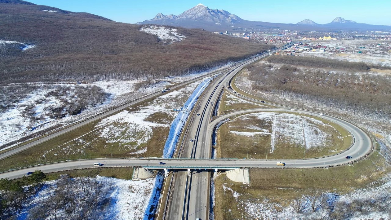 На трассе «Кавказ» строится новый участок