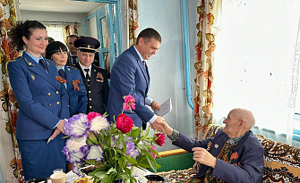 В Баксанском районе поздравили ветерана Великой Отечественной