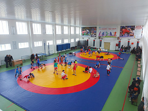 В Псыхурее открыли новый спортивный зал