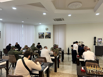 В Нальчике прошел турнир по шахматам среди ветеранов боевых действий
