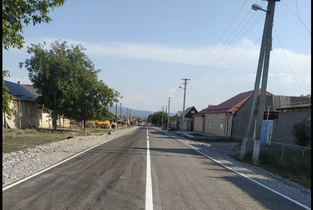 В селении Инаркой завершен ремонт улицы