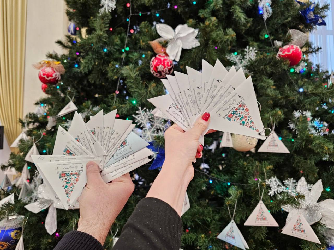 Сотрудники Центра управления регионом КБР присоединились к акции «Ёлка желаний» 