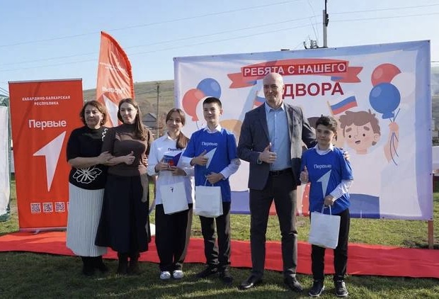 В Верхнем Куркужине прошёл праздник в рамках проекта "Ребята с нашего двора "