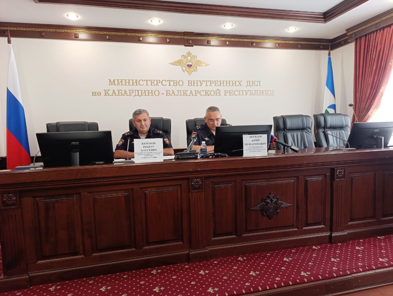 В МВД прошел брифинг в преддверии учебного года