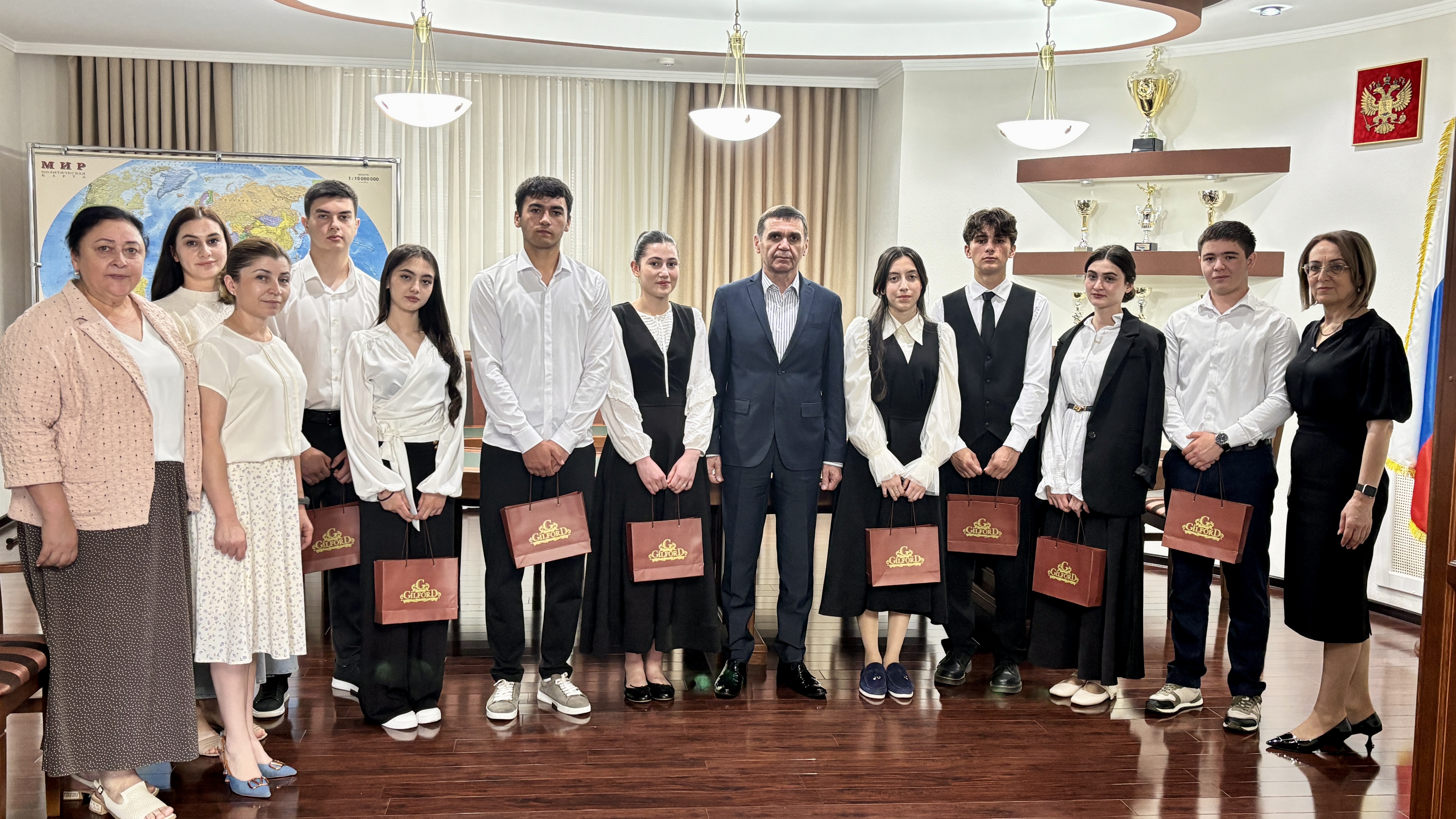 В Баксанском районе встречались с финалистами проекта «Династия Героев»  