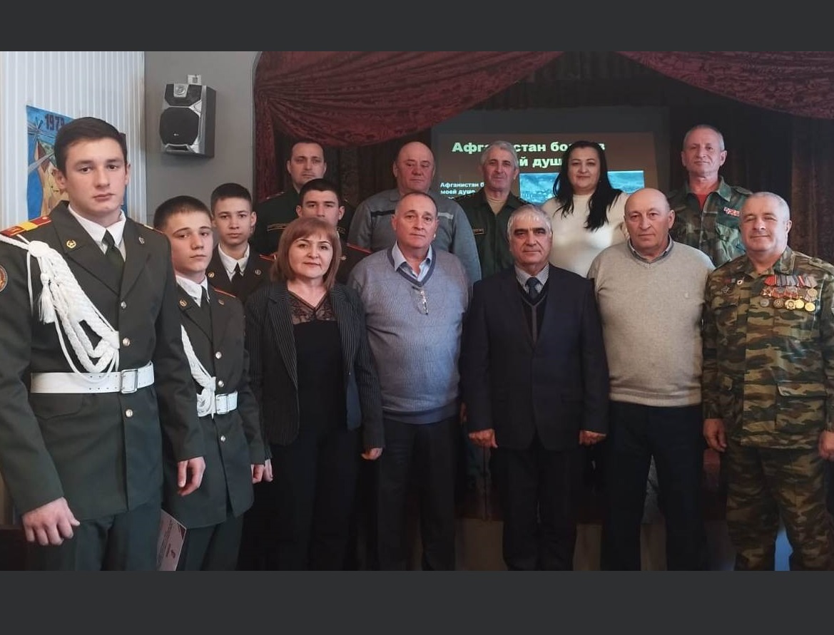 В кадетской школе прошло патриотическое мероприятие