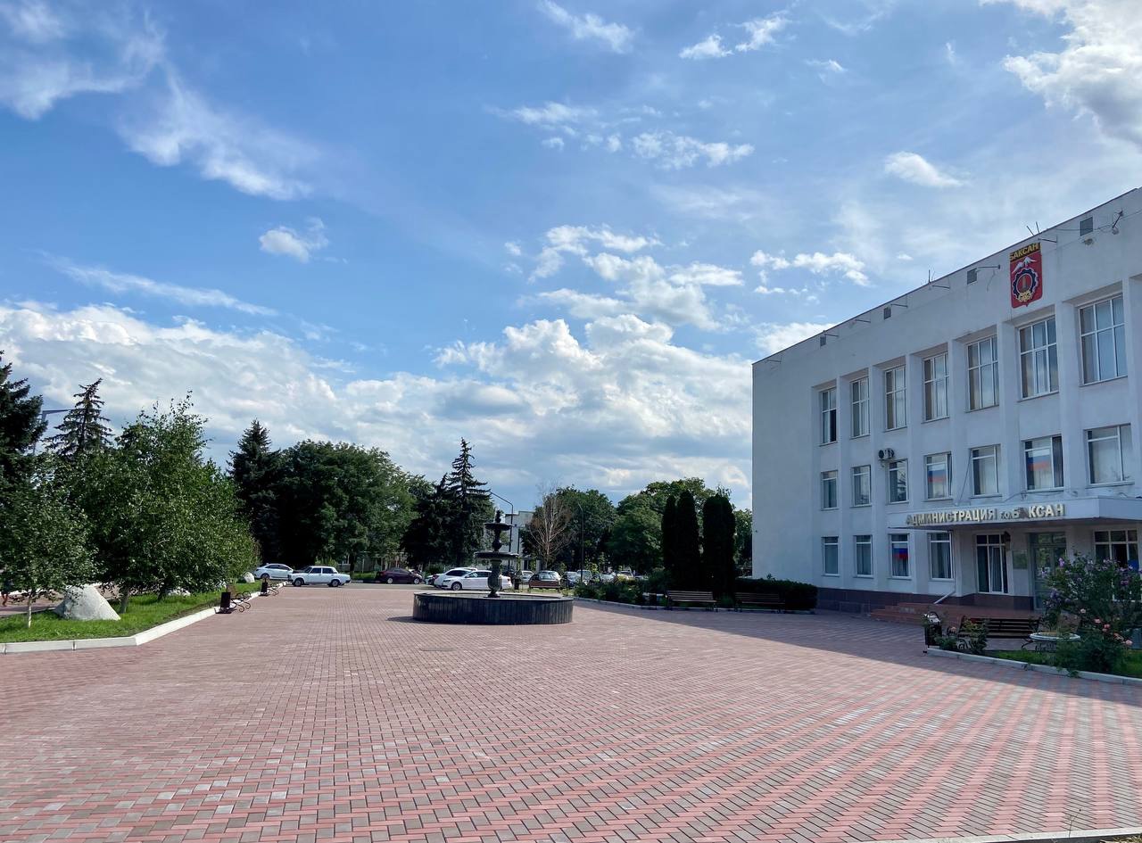 В Баксане завершены работы по благоустройству дворовых территорий и общественного пространства