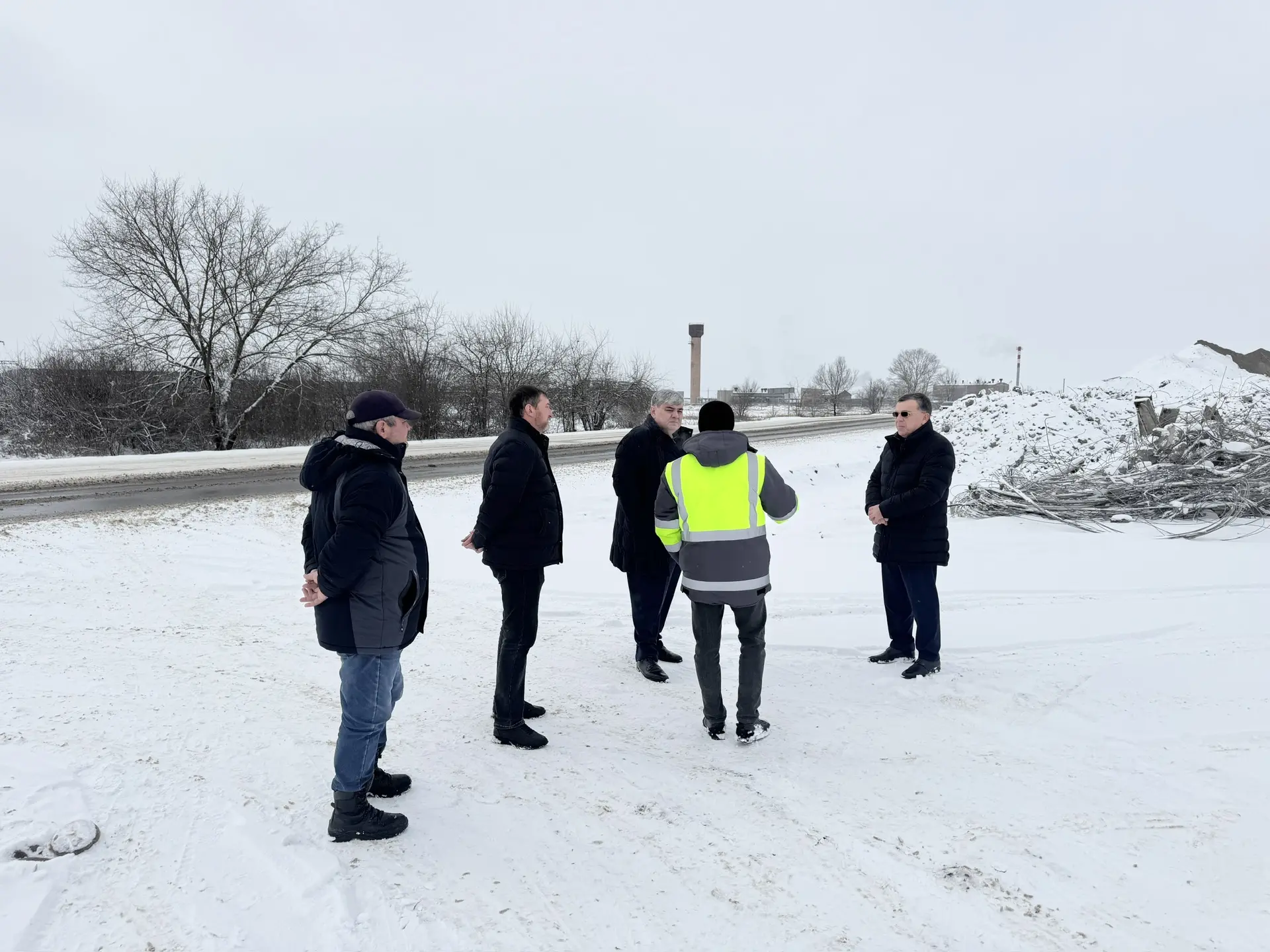 Казбек Коков проинспектировал ремонт участка автодороги